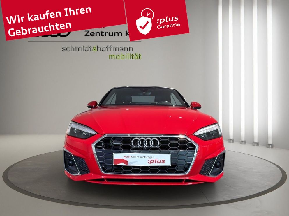 AUDI A5 Cabriolet 40 TDI quattro S-line S-tronic Leder LED