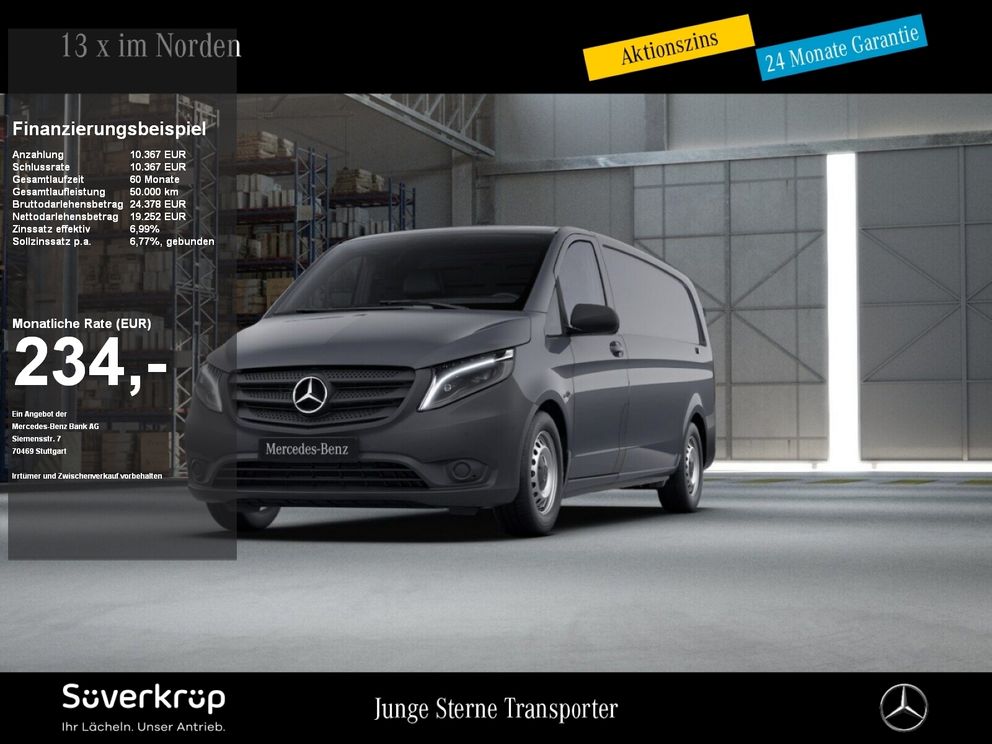 MERCEDES-BENZ Vito 116 KASTEN EXTRAL STANDH AUTOM KAMERA AHK