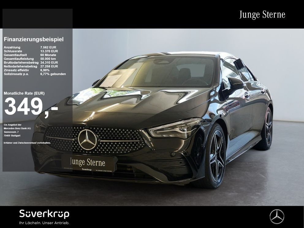 MERCEDES-BENZ CLA 200 d Coupé , AMG BURM NIGHT PREMIUM DISTR