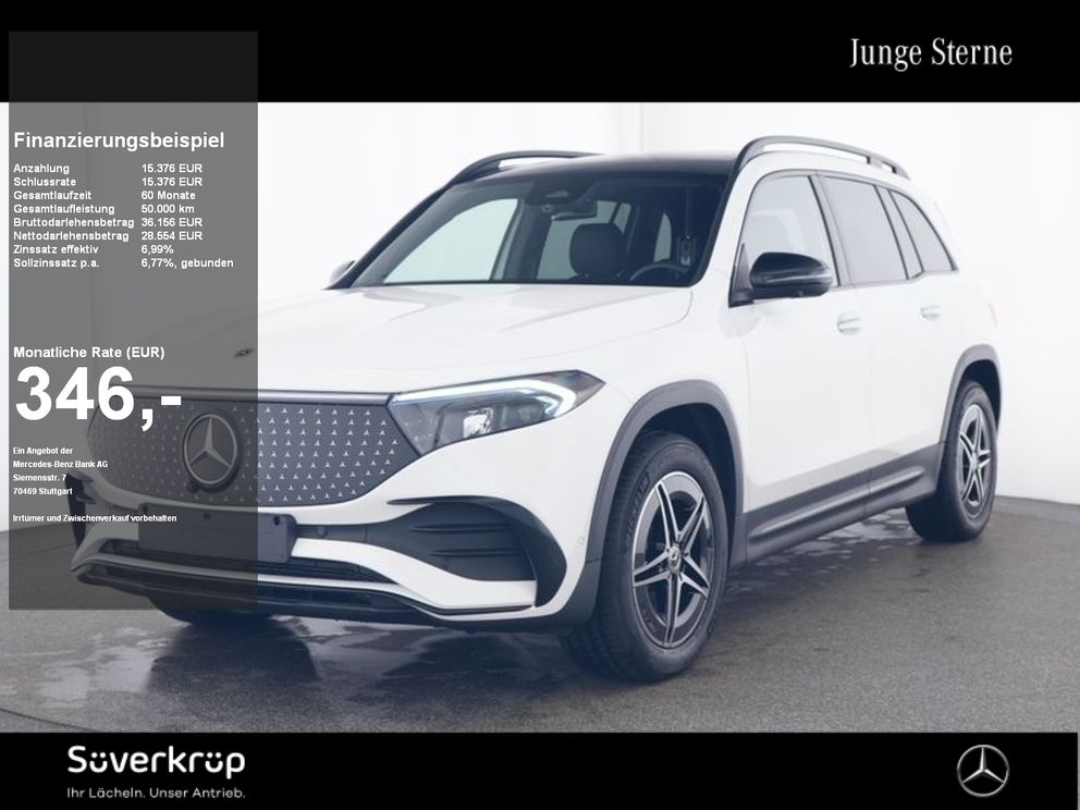 MERCEDES-BENZ EQB 300 4M , BURM AMG PREMIUM NIGHT SPUR PANO