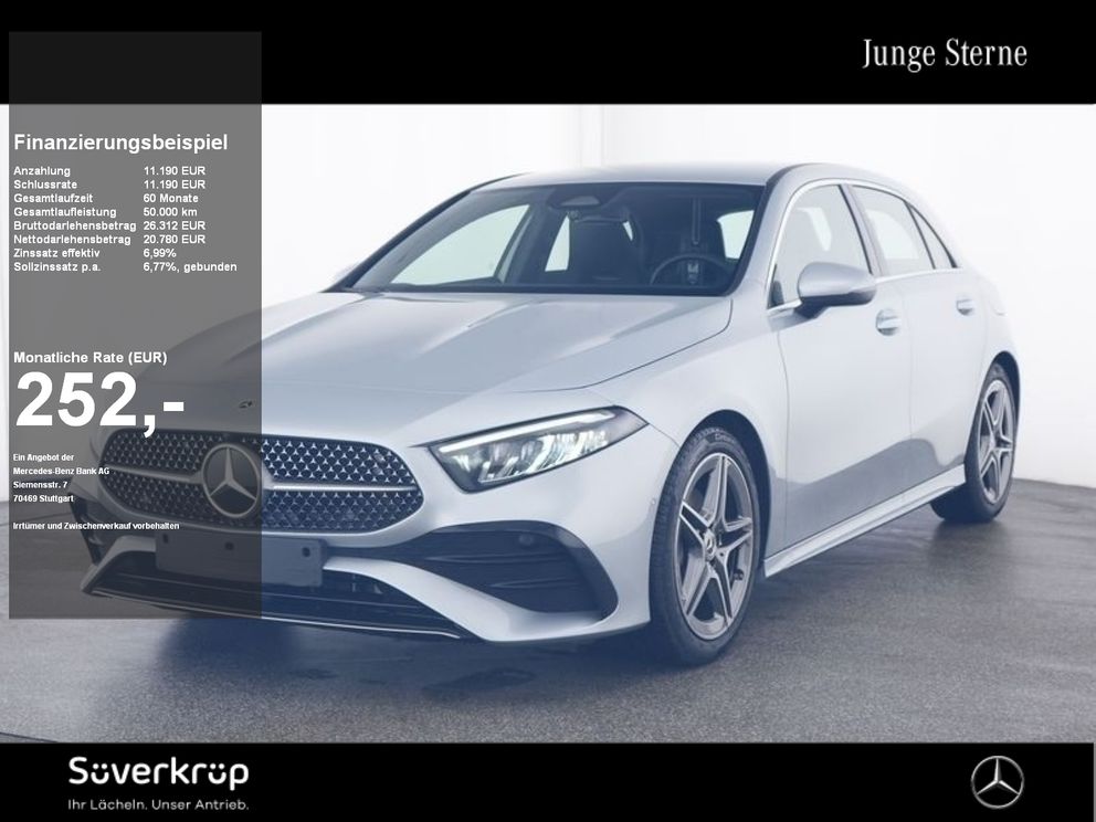 MERCEDES-BENZ A 200  AMG SPUR AHK KAMERA PDC SHZ