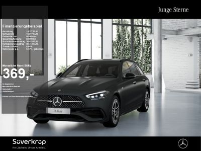 MERCEDES-BENZ C 300 e T // AMG NIGHT PREMIUM MEMO 360 AHK SPUR