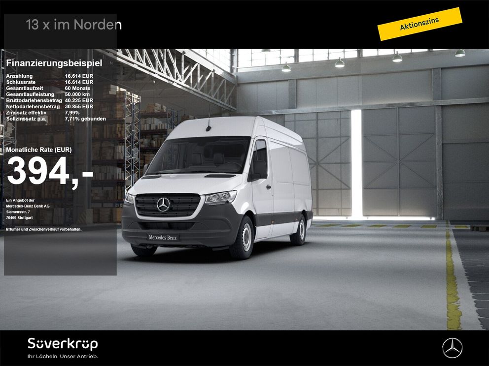 MERCEDES-BENZ Sprinter 317 KASTEN L2H2 KLIMA KAMERA AUTOM PDC