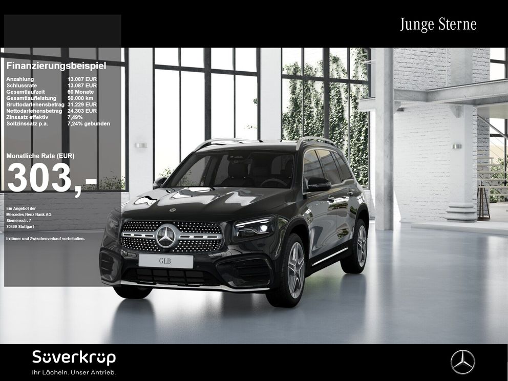 MERCEDES-BENZ GLB 200 d AMG MULTI AHK DISTR KAMERA SPUR PDC