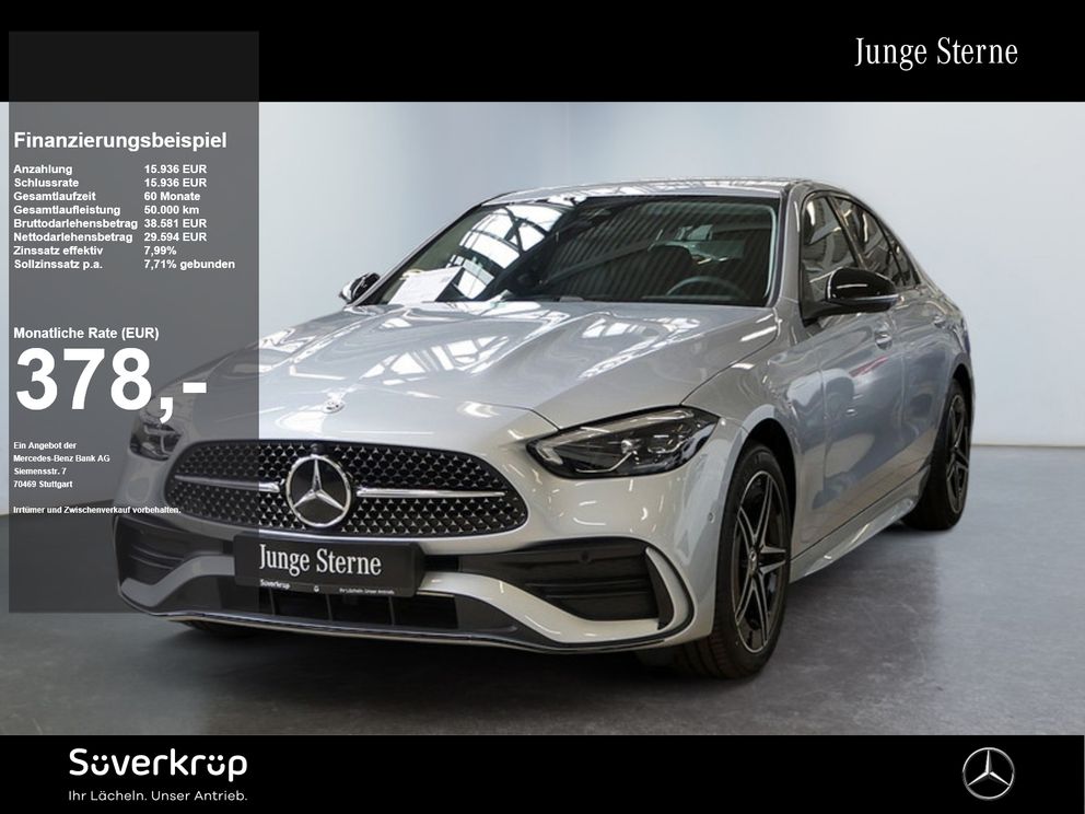 MERCEDES-BENZ C 300 e mit EQ Hybrid Technologie , AMG NIGHT