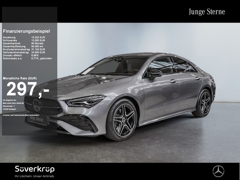 MERCEDES-BENZ CLA 200 d Coupé , AMG NIGHT SPUR KAMERA PDC SHZ