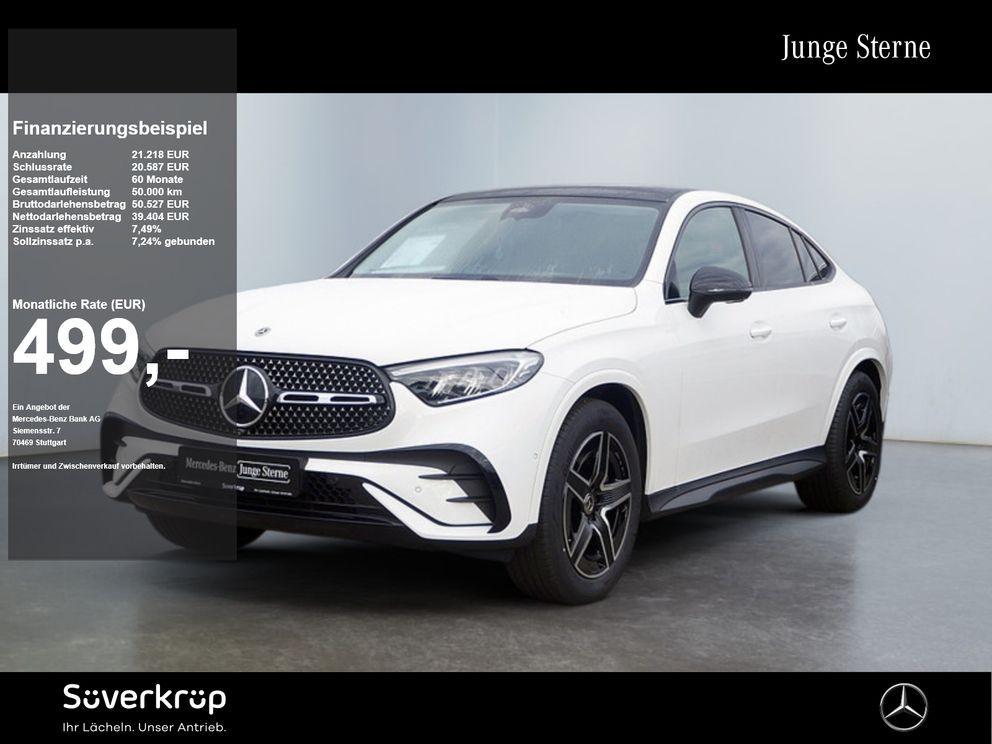 MERCEDES-BENZ GLC 220 d 4M Coupé | AMG BURM NIGHT MEMO 360 AHK