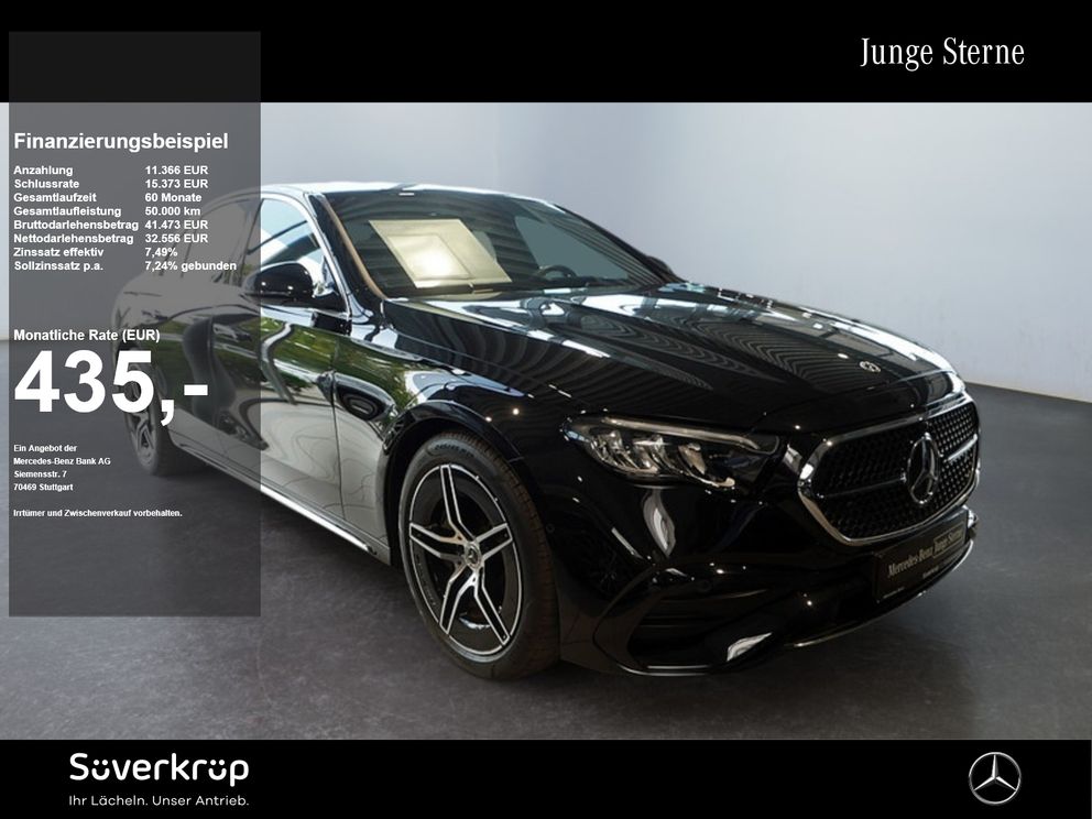 MERCEDES-BENZ E 220 d , AMG DISTR KAMERA SPUR PDC SHZ
