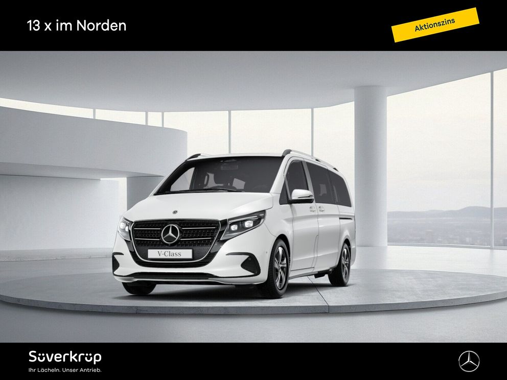 MERCEDES-BENZ V 220 STYLE LANG AHK 2,5T WINTER MOPF2 6SITZER