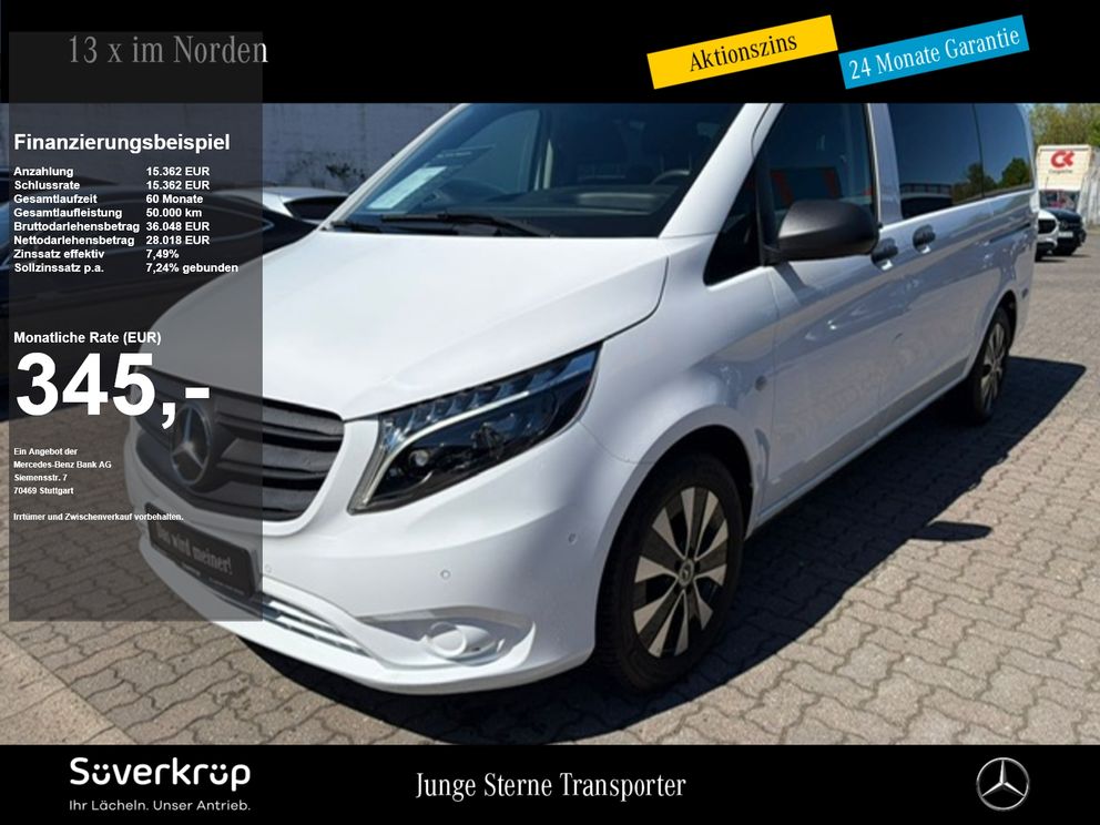 MERCEDES-BENZ Vito 114 TOURER PRO NAVI KLIMA LED 9SITZER TEMPOM