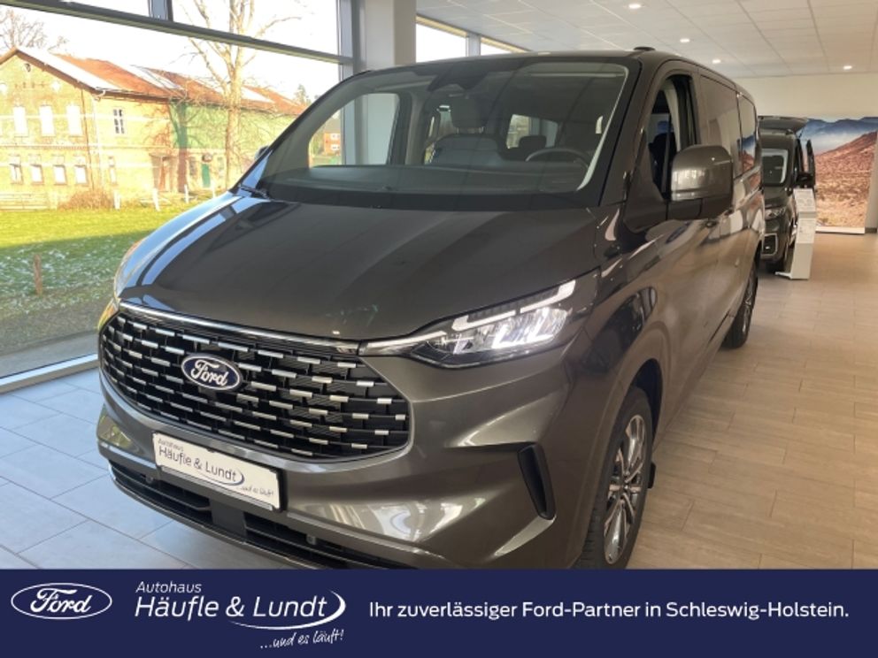 FORD Tourneo Custom 320 L2 Titanium 136 PS FWD -Beids.Schiebetür-Schwenk.AHK-