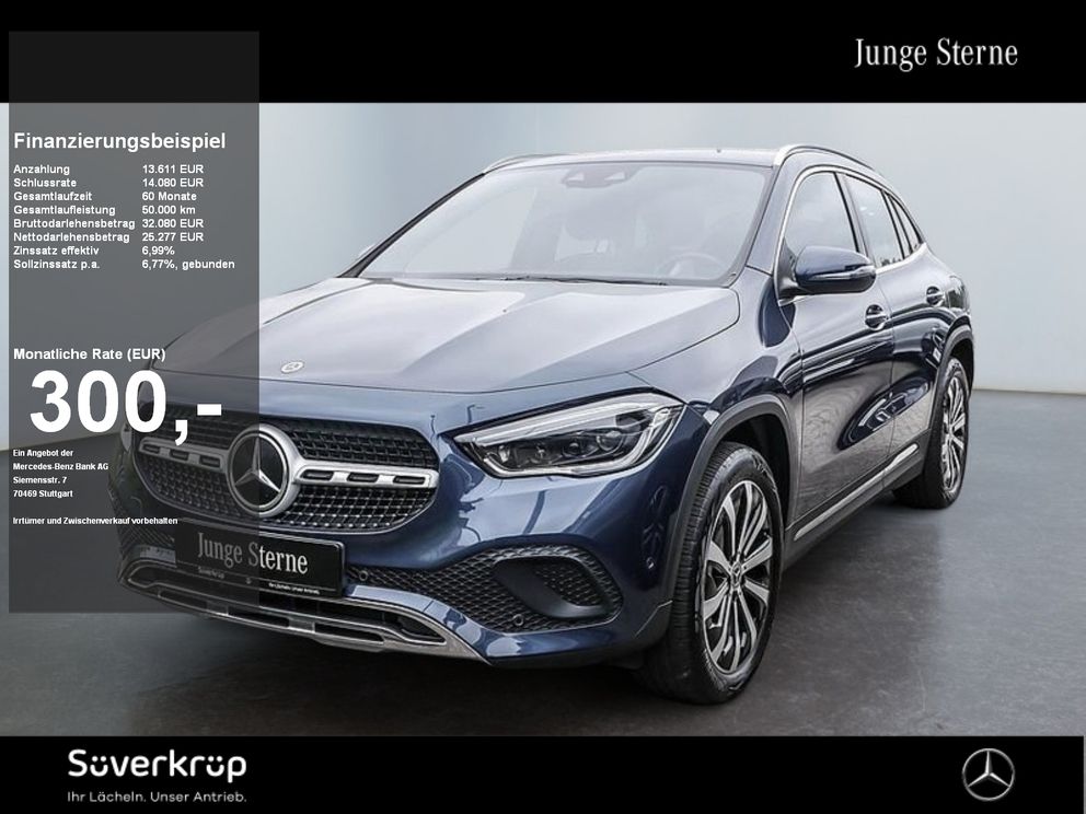 MERCEDES-BENZ GLA 220 d 4M PROGRESSIVE SPUR AHK KAMERA PDC
