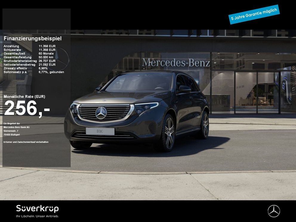 MERCEDES-BENZ EQC 400 4M MEMO MULTI AHK DISTR KAMERA SPUR PDC