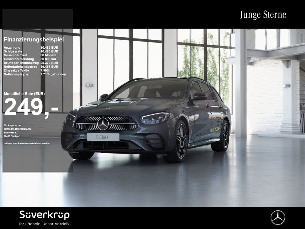 MERCEDES-BENZ E 300 T e  AMG NIGHT WIDE MEMO 360 AHK KAMERA
