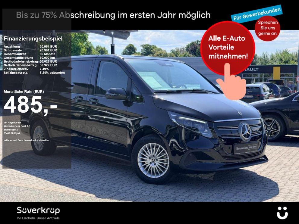 MERCEDES-BENZ EQV 300 MOPF 7SITZER KLIMA BURMESTER 360° BURM