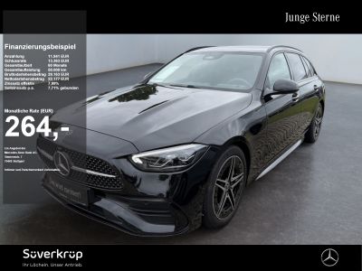 MERCEDES-BENZ C 180 T , AMG NIGHT DISTR KAMERA SPUR PDC SHZ