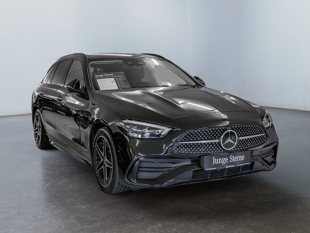 MERCEDES-BENZ C 300 T de 4M , BURM AMG NIGHT DISTR SPUR PANO