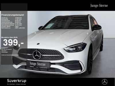 MERCEDES-BENZ C 300 T e , AMG NIGHT DISTR SPUR PANO STANDH