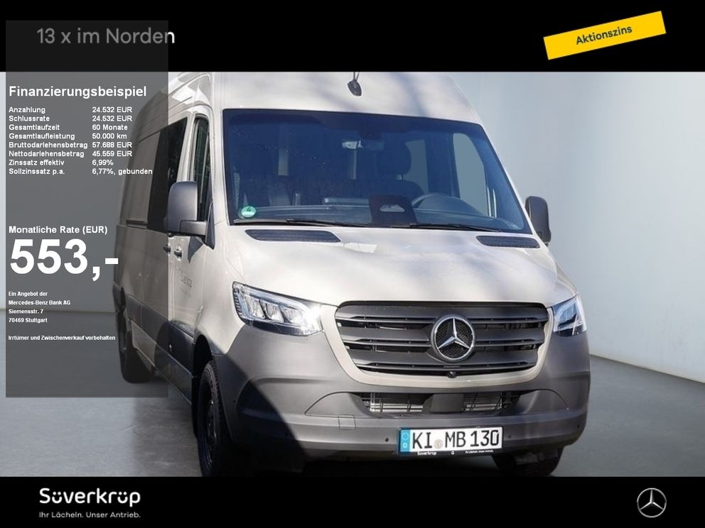 MERCEDES-BENZ Sprinter 319 Kasten Aut. AHK/STANDH/DISTRO/TWA/SPUR/360°