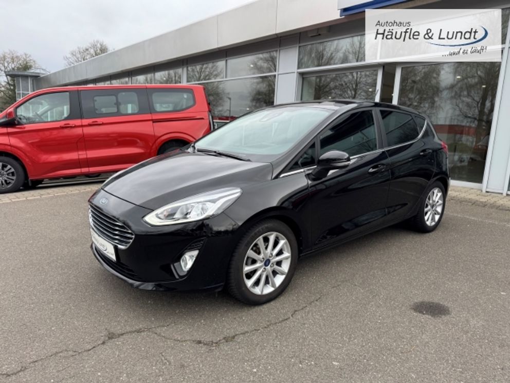 FORD Fiesta Titanium Navi Apple CarPlay Android Auto Klimaautom WLAN DAB Ambientebeleuchtung