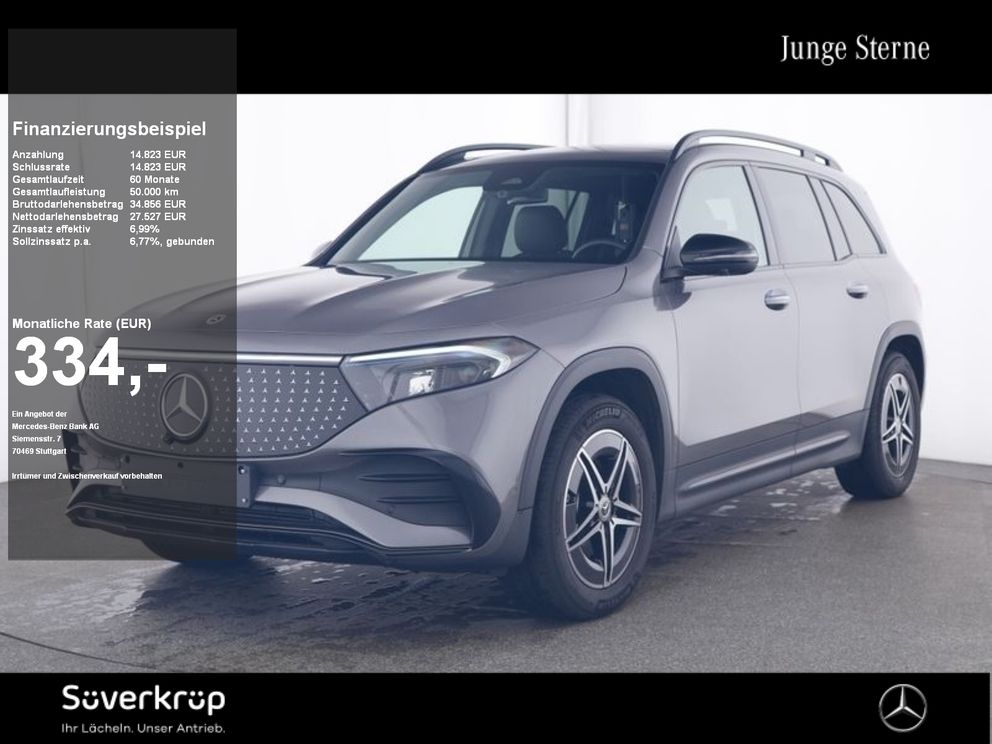 MERCEDES-BENZ EQB 350 4M , BURM AMG PREMIUM NIGHT SPUR PANO