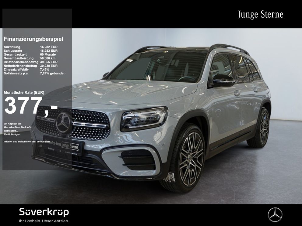 MERCEDES-BENZ GLB 200 d | AMG NIGHT AHK DISTR KAMERA PANO SPUR