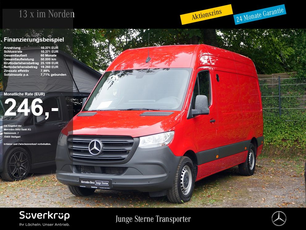 MERCEDES-BENZ Sprinter 315 KASTEN L2H2 KLIMA KAMERA KAMERA PDC