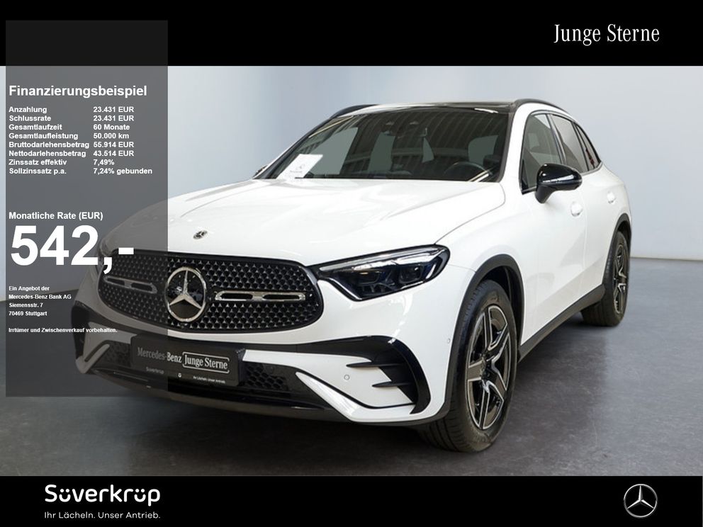 MERCEDES-BENZ GLC 450 d 4M , AMG BURM NIGHT MEMO 360 AHK DISTR