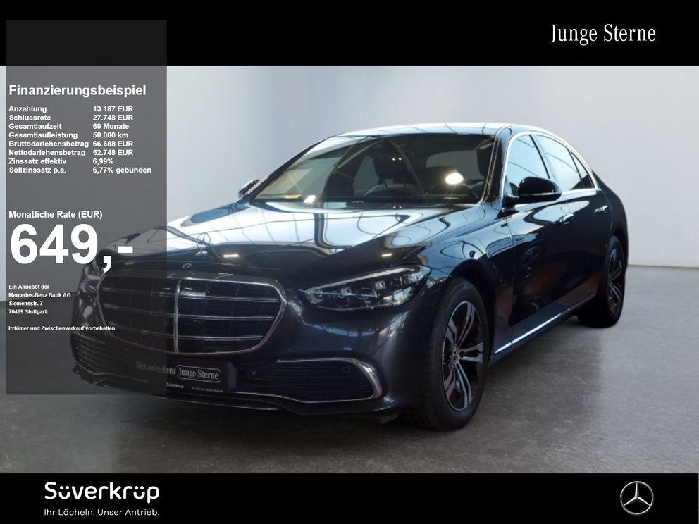 MERCEDES-BENZ S 350 d  BURM MEMO MULTI 360 AIRMATIC DISTR PANO
