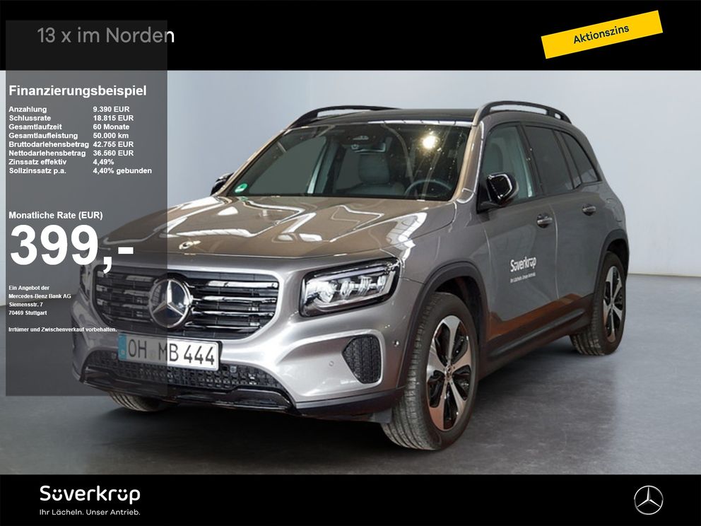 MERCEDES-BENZ GLB 200 d NIGHT PROGRESSIVE DISTR KAMERA PANO