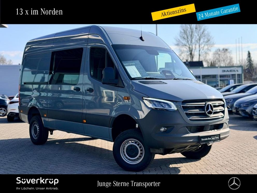 MERCEDES-BENZ Sprinter 319 KASTEN L2H2 ALLRAD STANDARD KLIMA AUTOM LED