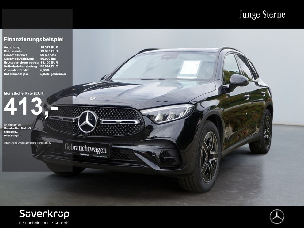 MERCEDES-BENZ GLC 220 d 4M | AMG BURM NIGHT MEMO 360 AHK DISTR