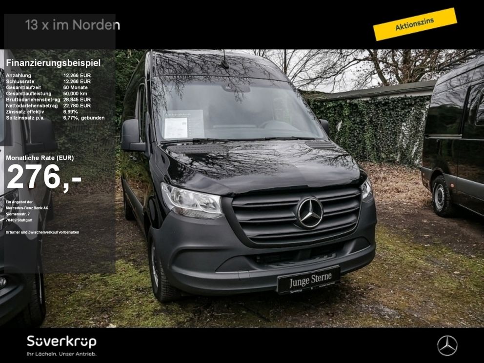 MERCEDES-BENZ Sprinter 317 KASTEN L2H2 KLIMA NAVI AHK 3,5T