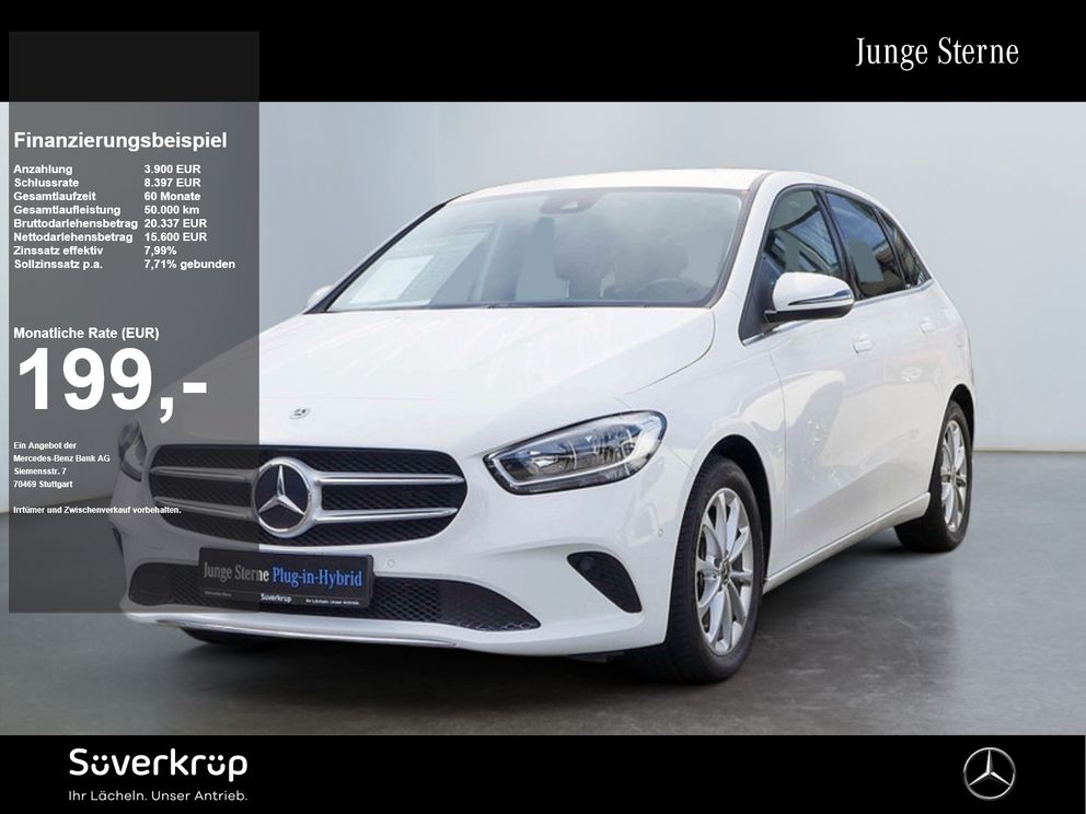 MERCEDES-BENZ B 250 e Style Navi AHK Spur PDC SHZ Carplay