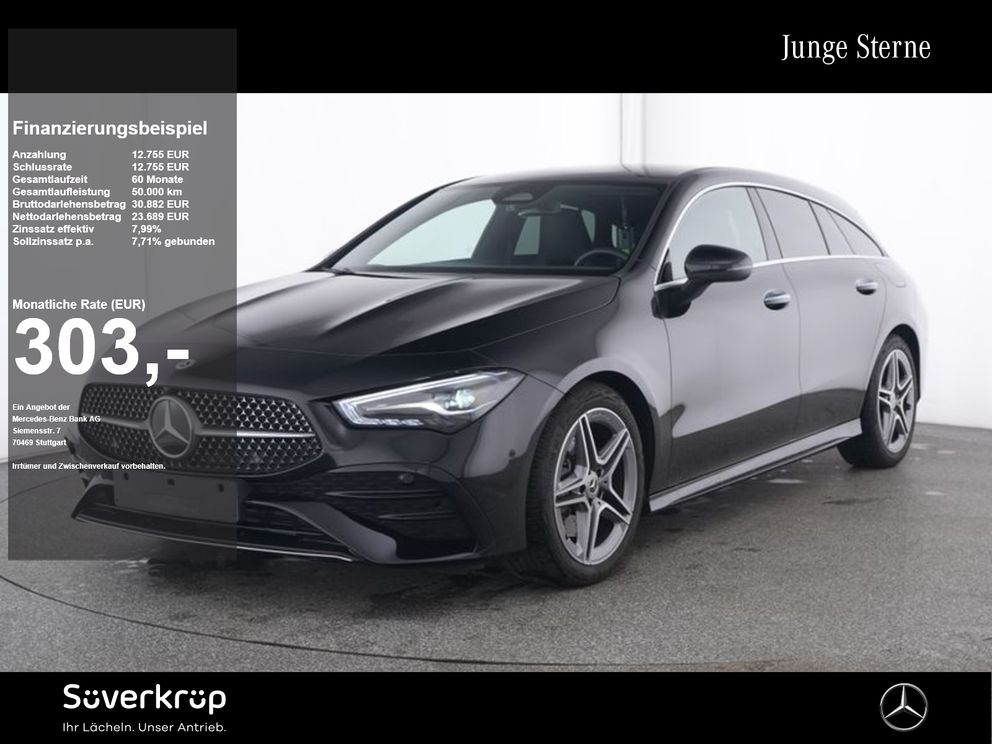 MERCEDES-BENZ CLA 220 d SB , AMG DISTR KAMERA SPUR PDC SHZ