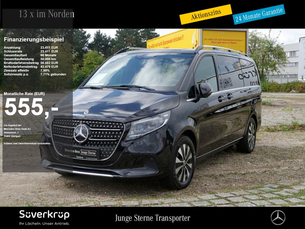 MERCEDES-BENZ V 300 AVANTGARDE MOPF AHK STANDH 360° 7SITZER