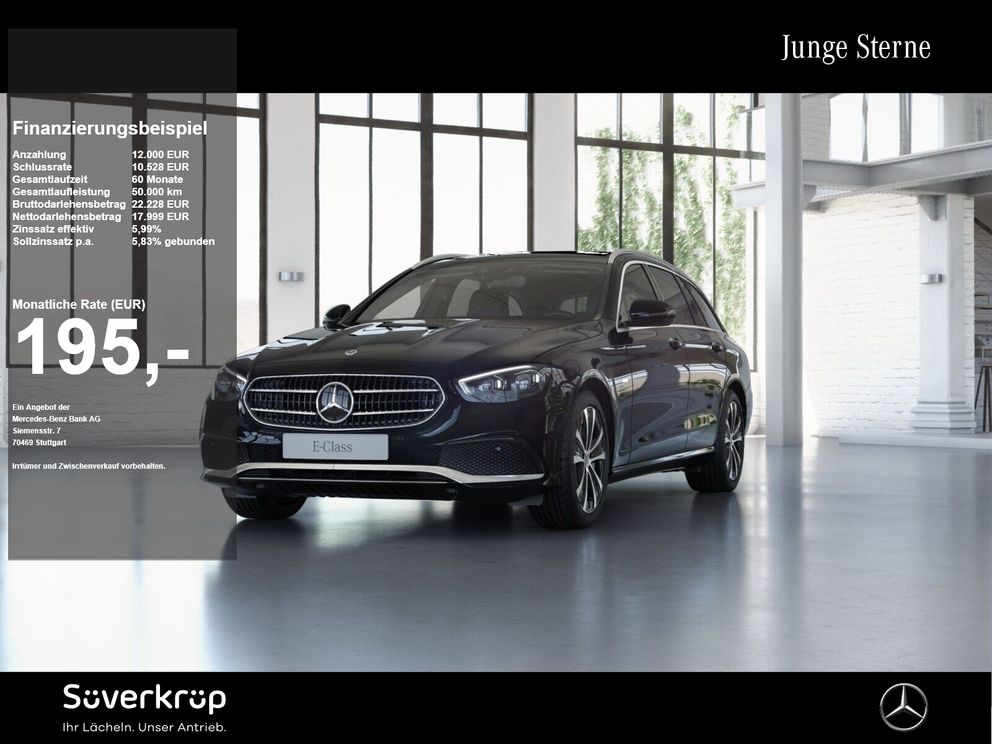 MERCEDES-BENZ E 300 de T AVANTGARDE WIDE MULTI DISTR KAMERA
