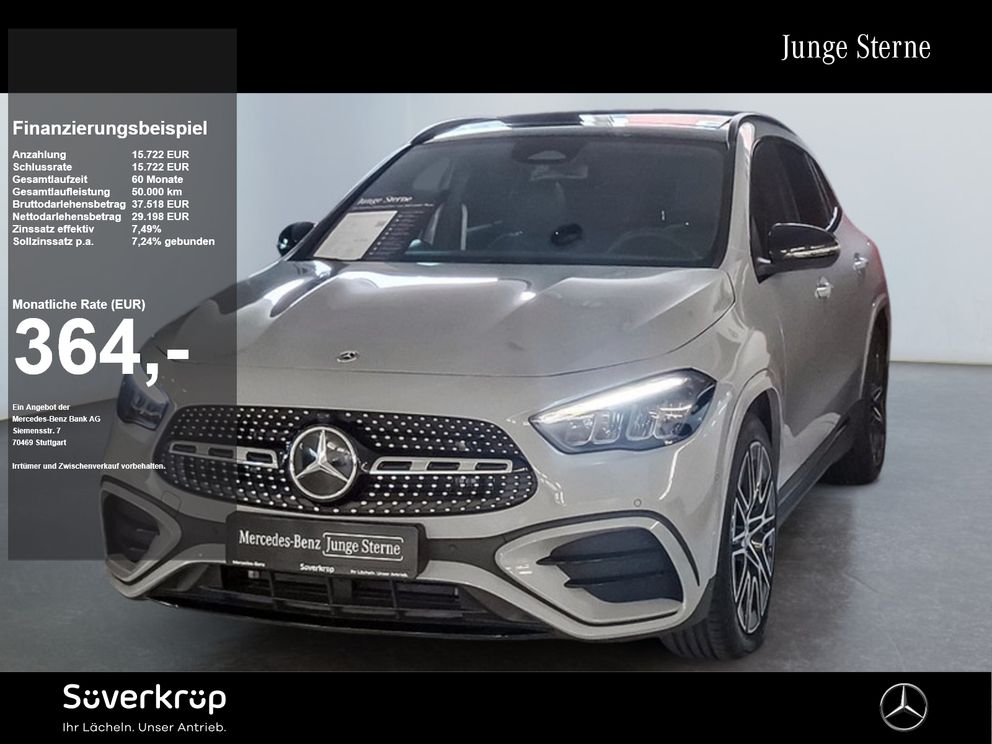 MERCEDES-BENZ GLA 200 d | AMG NIGHT AHK DISTR KAMERA PANO SPUR