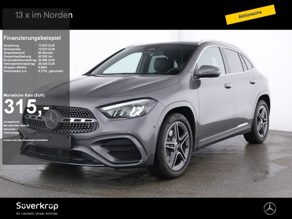 MERCEDES-BENZ GLA 200 , AMG PREMIUM SPUR KAMERA PDC SHZ