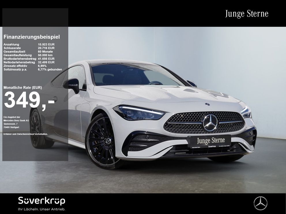 MERCEDES-BENZ CLE 220 d Coupé , AMG BURM NIGHT MEMO KAMERA PDC
