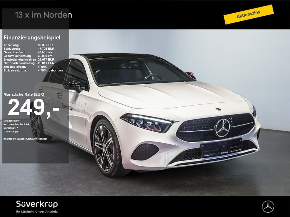 MERCEDES-BENZ A 200 d Kompaktlimousine NIGHT PROGRESSIVE MEMO