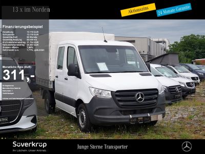 MERCEDES-BENZ Sprinter 215 DOKA PRITSCHE PLANE KOMPAKT STANDHZG AHK KLIMA TEMPOMAT