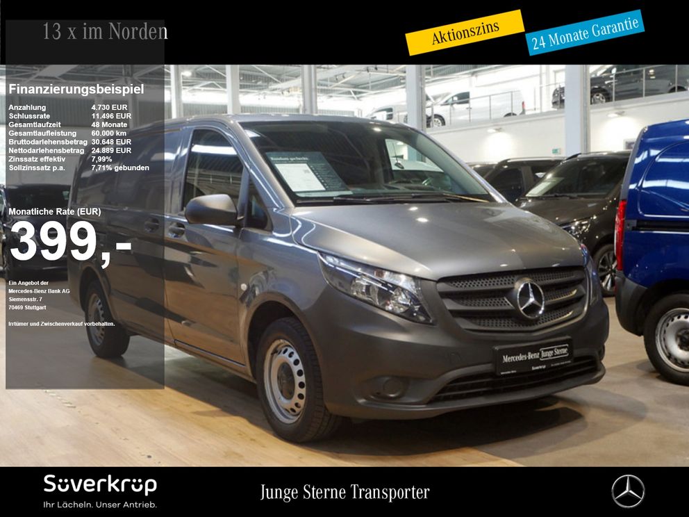 MERCEDES-BENZ Vito 110 KASTEN BASE STANDARD KAMERA KLIMA AHK