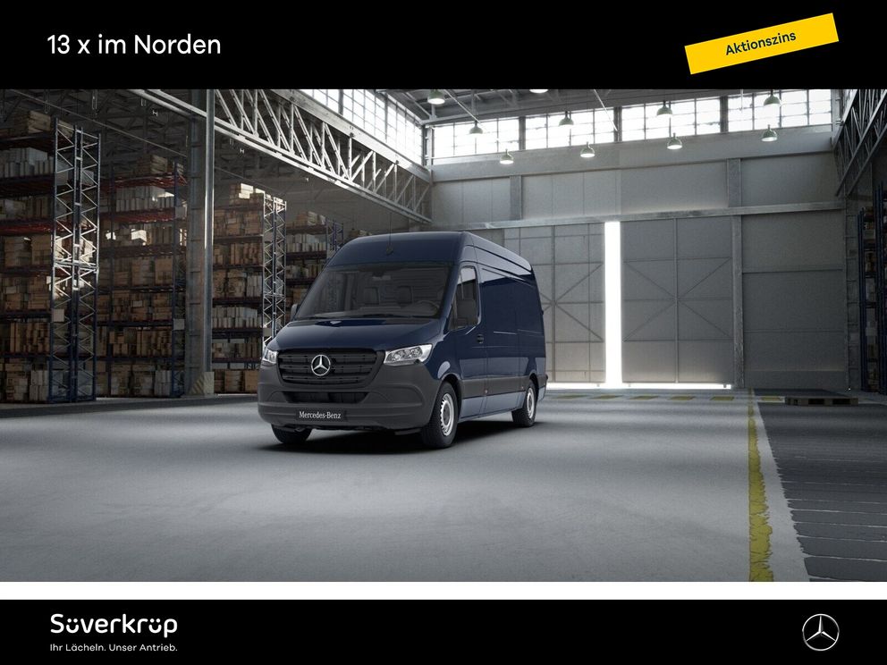 MERCEDES-BENZ Sprinter 315 AHK 3,5t KLIMA MBUX KAMERA TEMPOMAT 3 SITZE SHZ