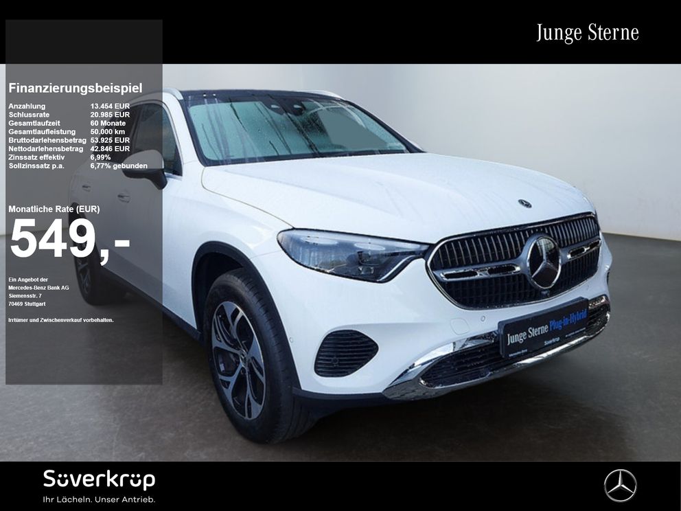 MERCEDES-BENZ GLC 300 e 4M , AVANTGARDE BURM MEMO 360 AHK PANO
