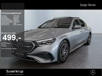 MERCEDES-BENZ E 220 d 4M AMG DISTR SPUR PANO 360 PDC SHZ MEMO