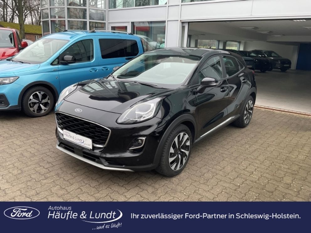 FORD Puma Titanium AHK Allwetterreifen Rückfahrkam.