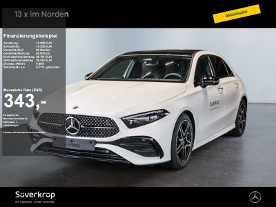 MERCEDES-BENZ A 200 d AMG NIGHT SPUR PANO AHK KAMERA STANDH