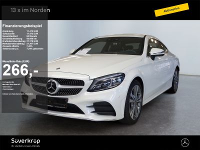 MERCEDES-BENZ C 200 4M Coupé  AMG COMAND MULTI 360 DISTR SPUR