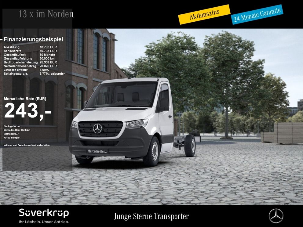 MERCEDES-BENZ Sprinter 311 CDI PRITSCHE STANDARD KLIMA STANDH AHK